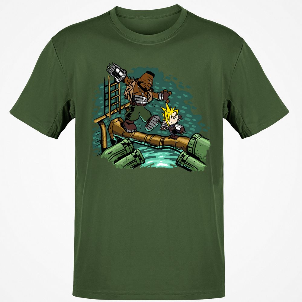 Classic Unisex T-Shirt - 71FNM345 - Military Green - 6