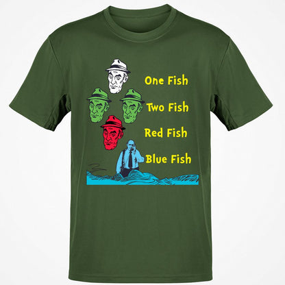 Classic Unisex T-Shirt - 1PRJW5QY - Military Green - 6