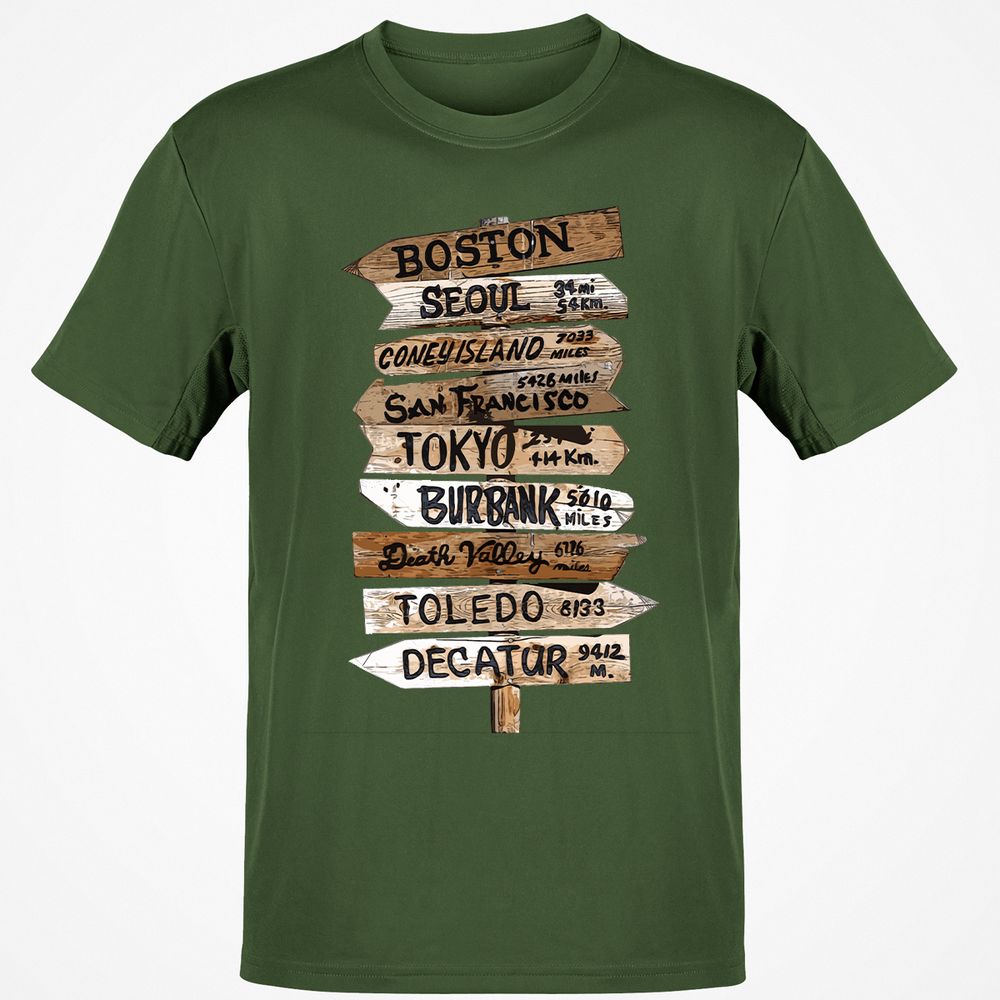Classic Unisex T-Shirt - VMN9CBMP - Military Green - 6