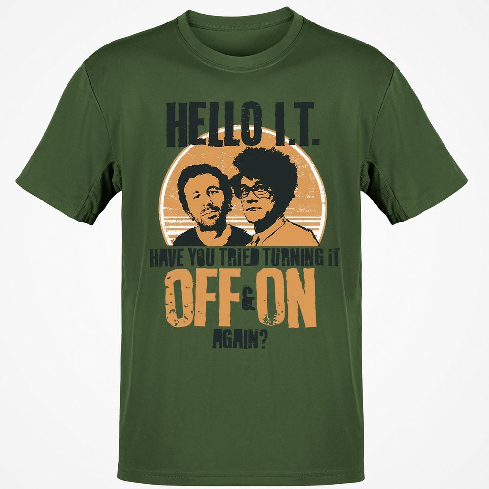 Have You Tried Turning It Off & On Again - Military Green - 6