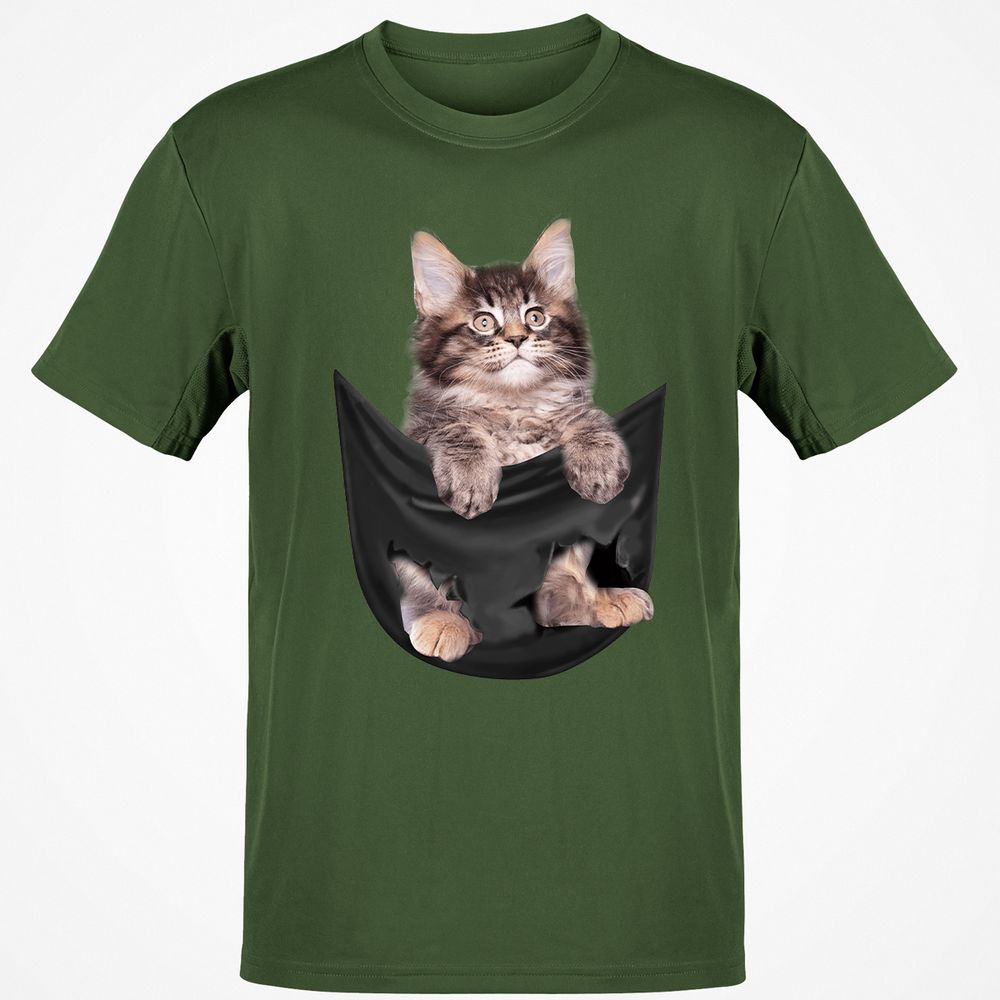 Classic Unisex T-Shirt - UYFGYNMB - Military Green - 6