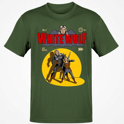 Classic Unisex T-Shirt - V9TFDE4X - Military Green - 6