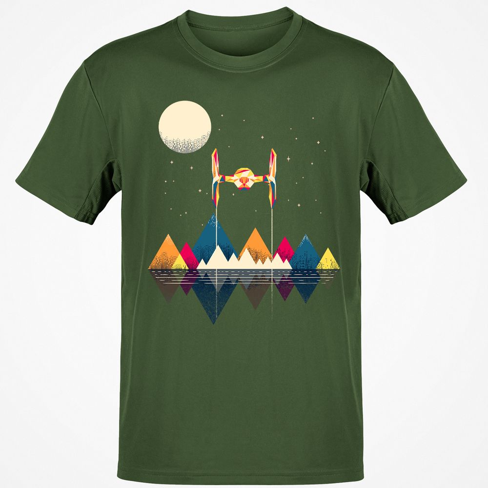 Classic Unisex T-Shirt - BATLGLSA - Military Green - 6