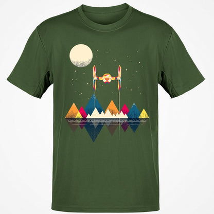 Classic Unisex T-Shirt - BATLGLSA - Military Green - 6