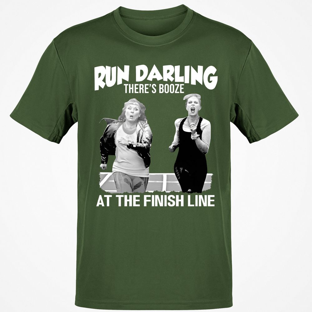 Run Darling Classic Unisex T-Shirt - Military Green - 6
