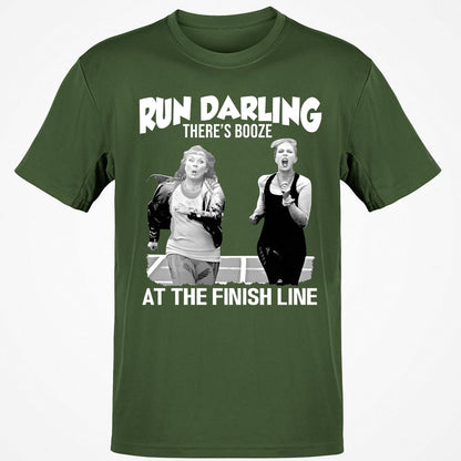 Run Darling Classic Unisex T-Shirt - Military Green - 6