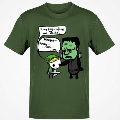 Classic Unisex T-Shirt - 45LL2QLV - Military Green - 6