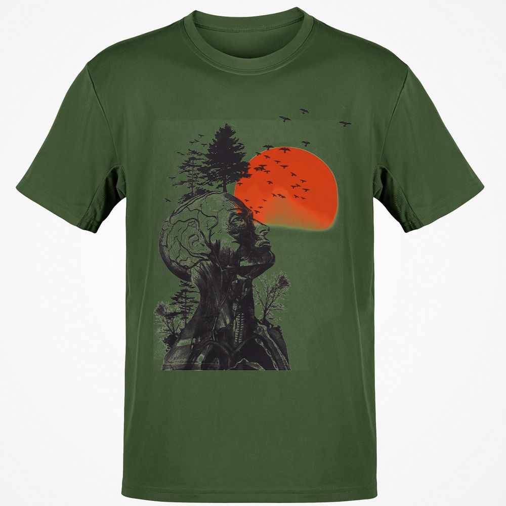 Classic Unisex T-Shirt - WZW1C5GD - Military Green - 6