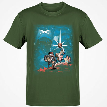 Classic Unisex T-Shirt - UMFXQSQJ - Military Green - 6