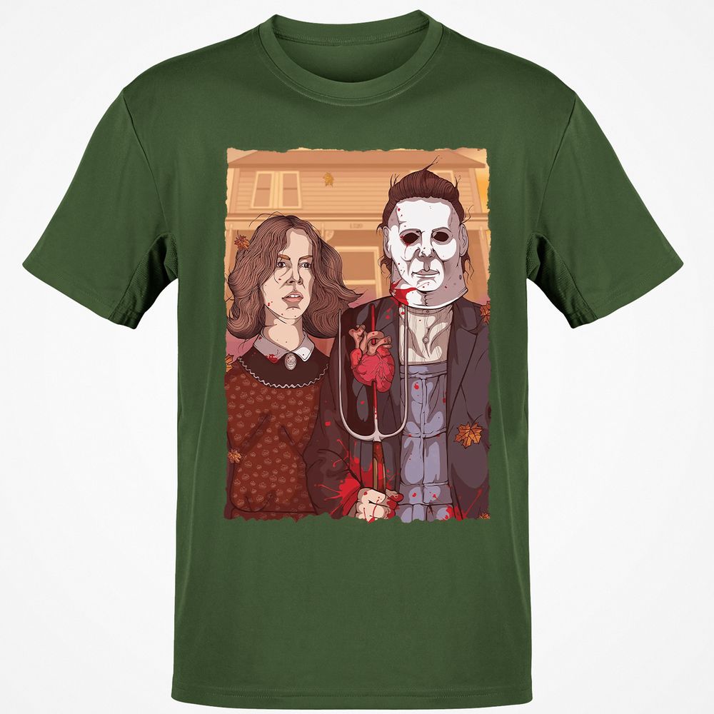 Classic Unisex T-Shirt - RLTK44WD - Military Green - 6