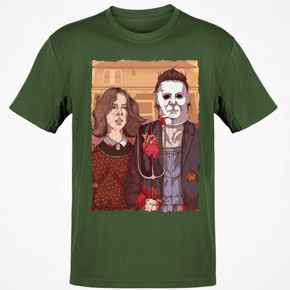 Classic Unisex T-Shirt - RLTK44WD - Military Green - 6