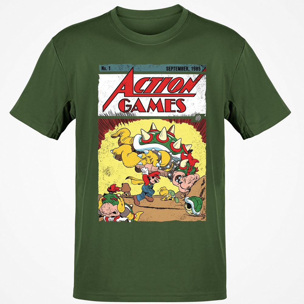 Classic Unisex T-Shirt - 1BQMVXT6 - Military Green - 6