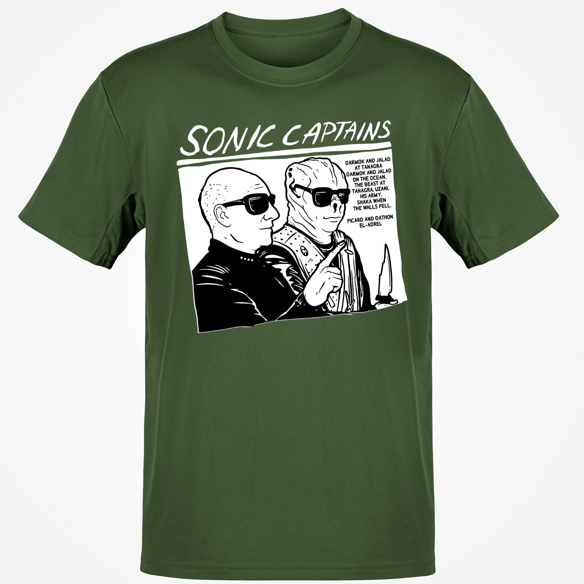 Classic Unisex T-Shirt - YGXJTEK3 - Military Green - 6