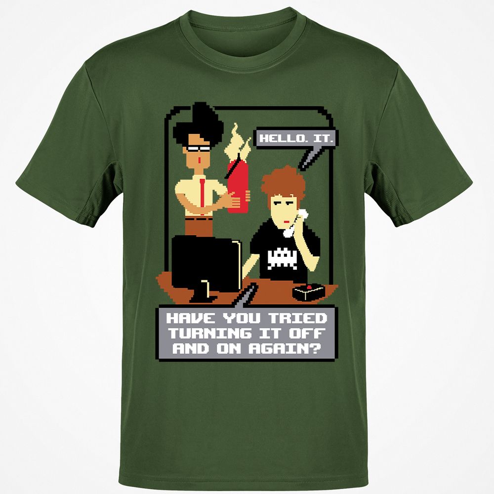 Classic Unisex T-Shirt - F1Q3W6CG - Military Green - 6