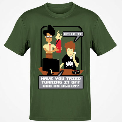 Classic Unisex T-Shirt - F1Q3W6CG - Military Green - 6