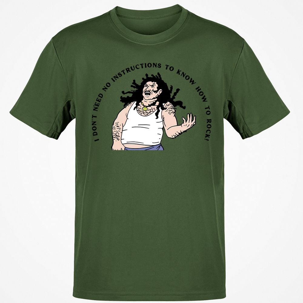 Classic Unisex T-Shirt - 7AB8S4Z3 - Military Green - 6
