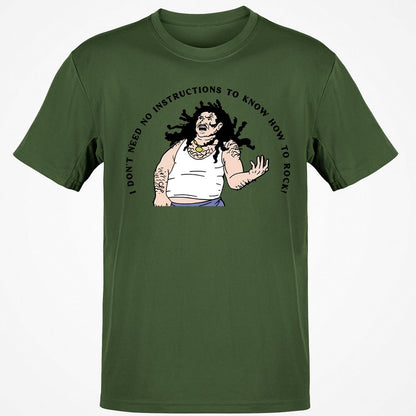 Classic Unisex T-Shirt - 7AB8S4Z3 - Military Green - 6