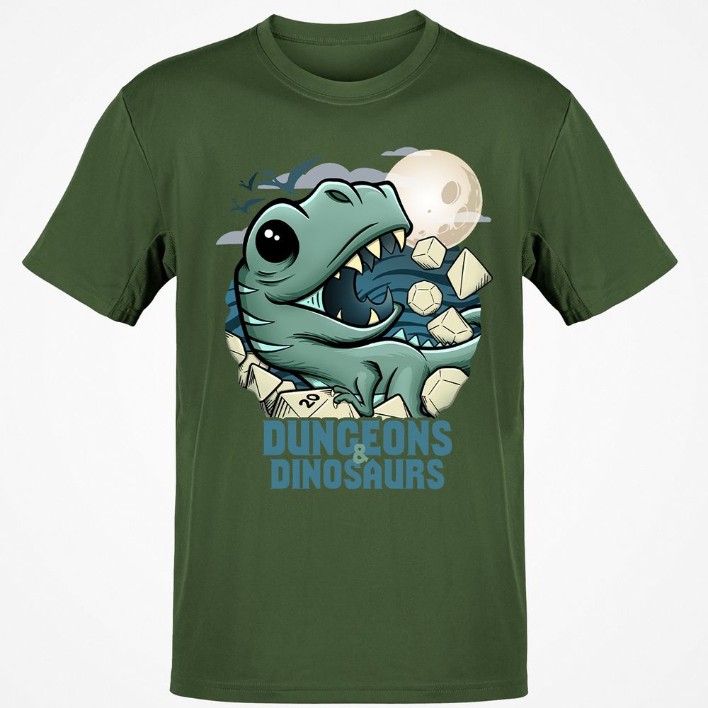 Classic Unisex T-Shirt - FNF8DXUY - Military Green - 6