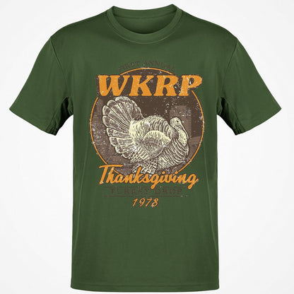 WKRP Turkey Drop - Military Green - 6
