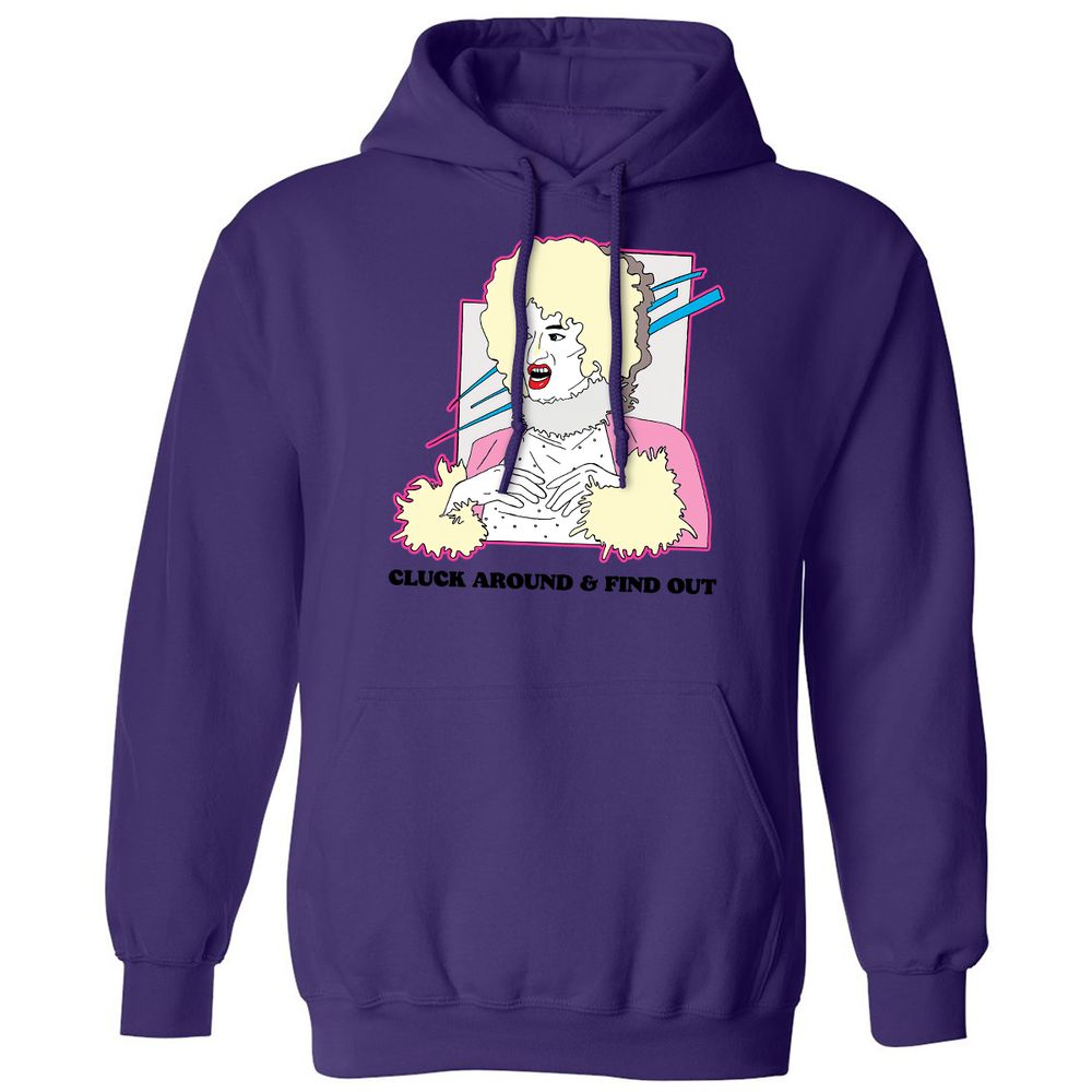 Classic Unisex Hoodie - N2TXQJX6 - Purple - 6