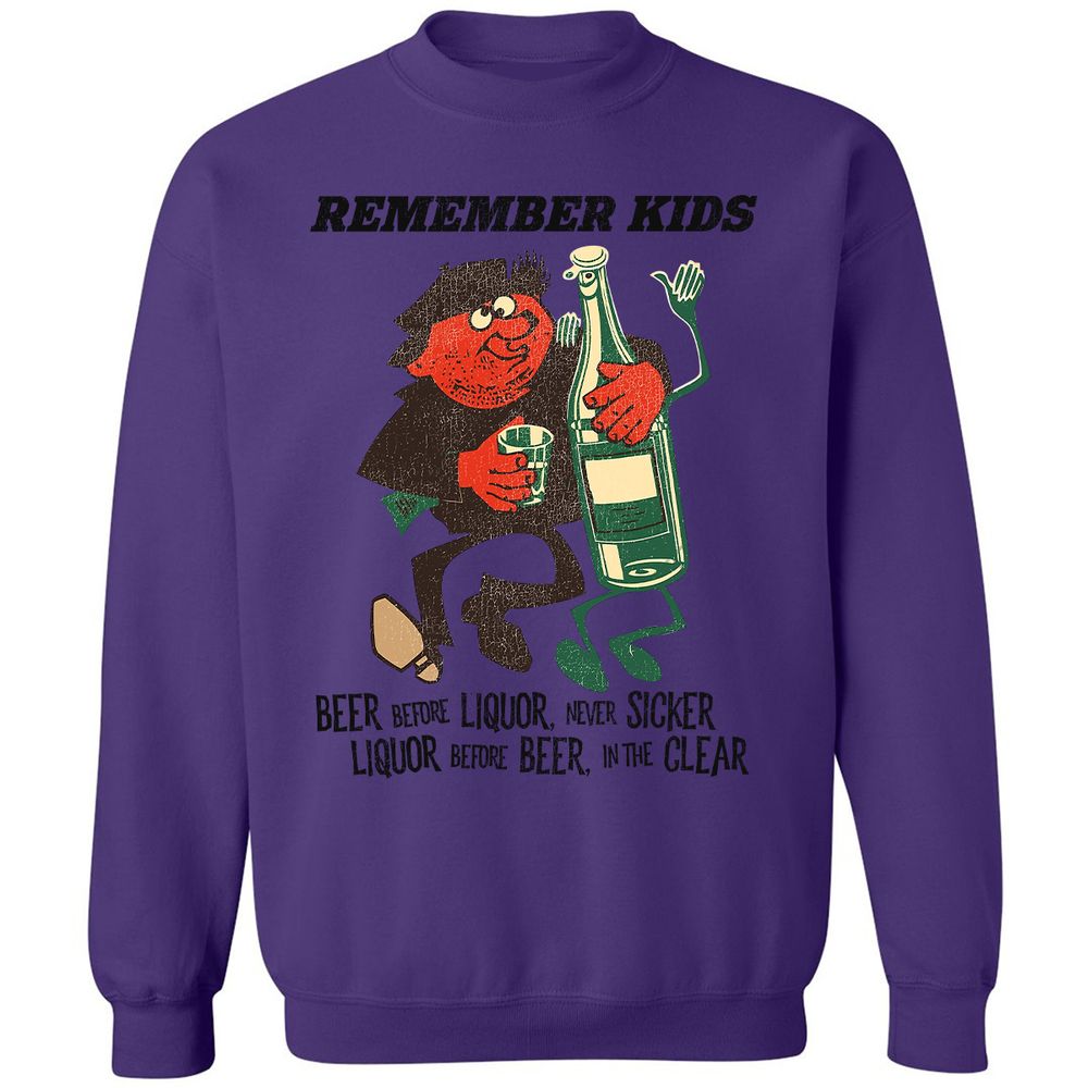 Classic Unisex Sweatshirt - WKAMKYR7 - Purple - 6