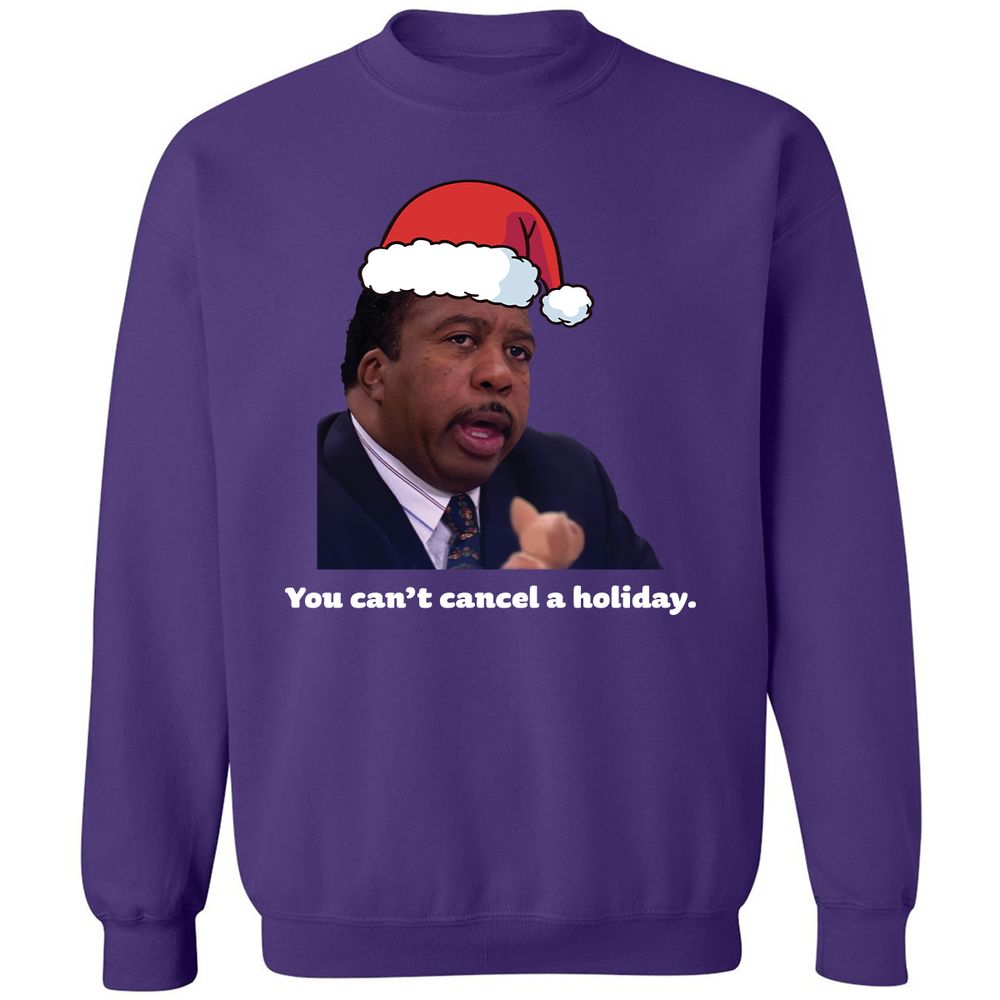 Classic Unisex Sweatshirt - QMUVM47Z - Purple - 6