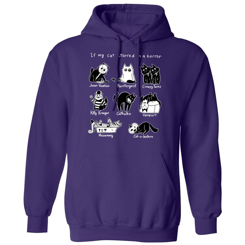 Classic Unisex Hoodie - 2XH7TF7M - Purple - 6