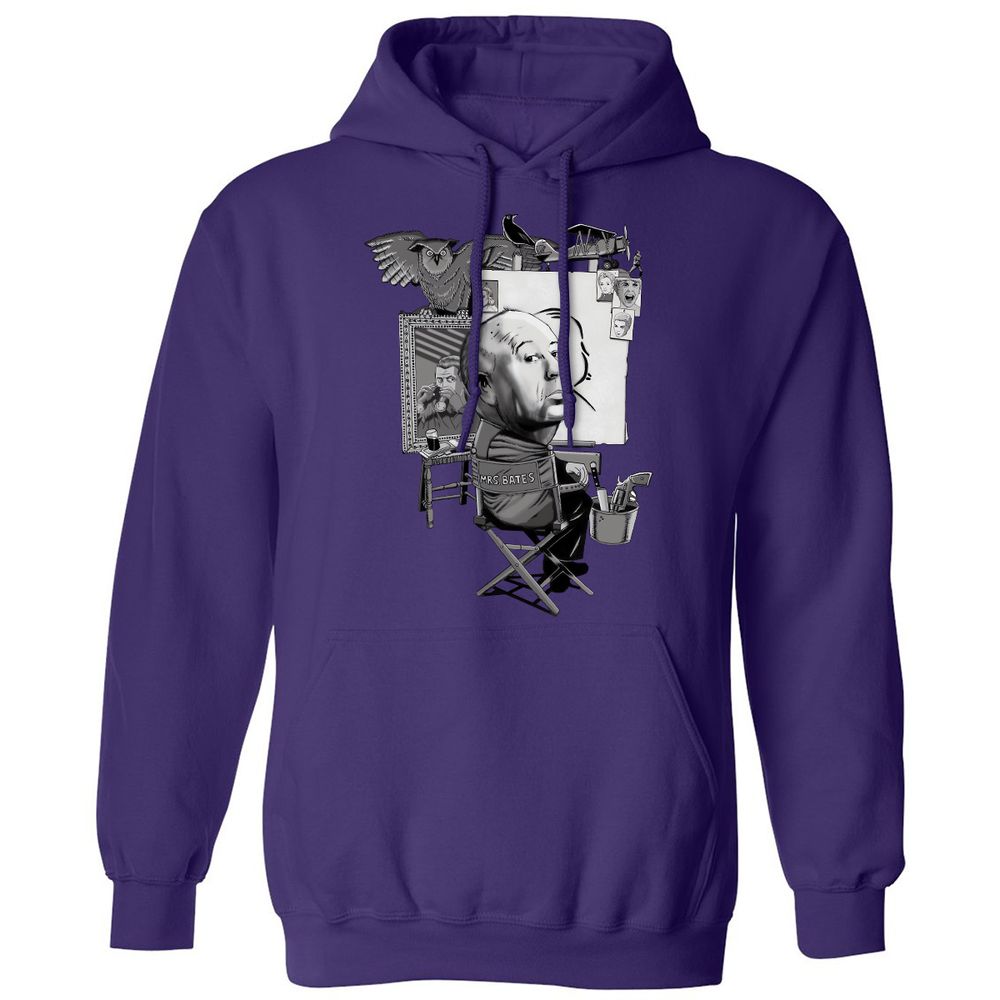 Classic Unisex Hoodie - Q36LT1MZ - Purple - 6