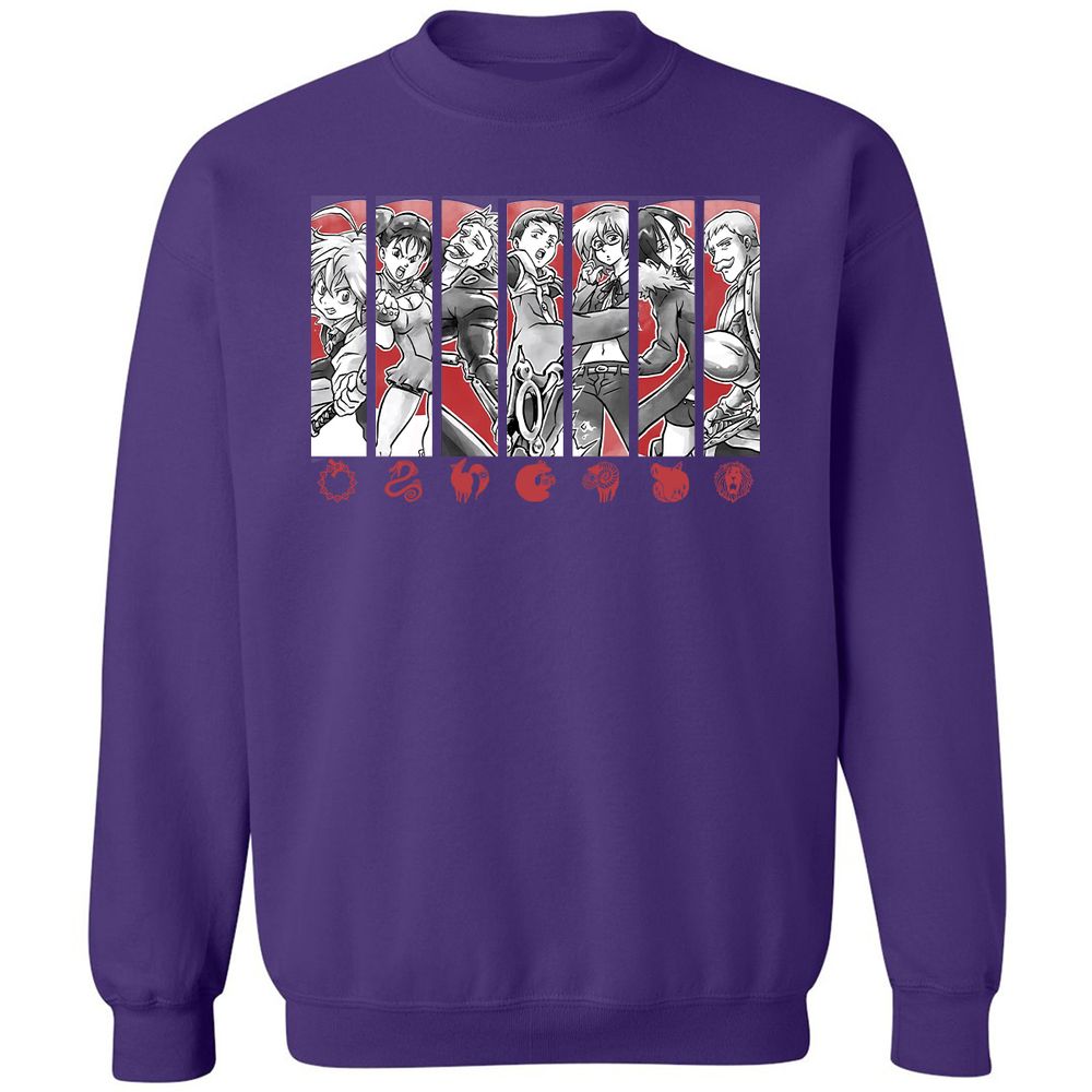 Classic Unisex Sweatshirt - 2KPS8ADF - Purple - 6