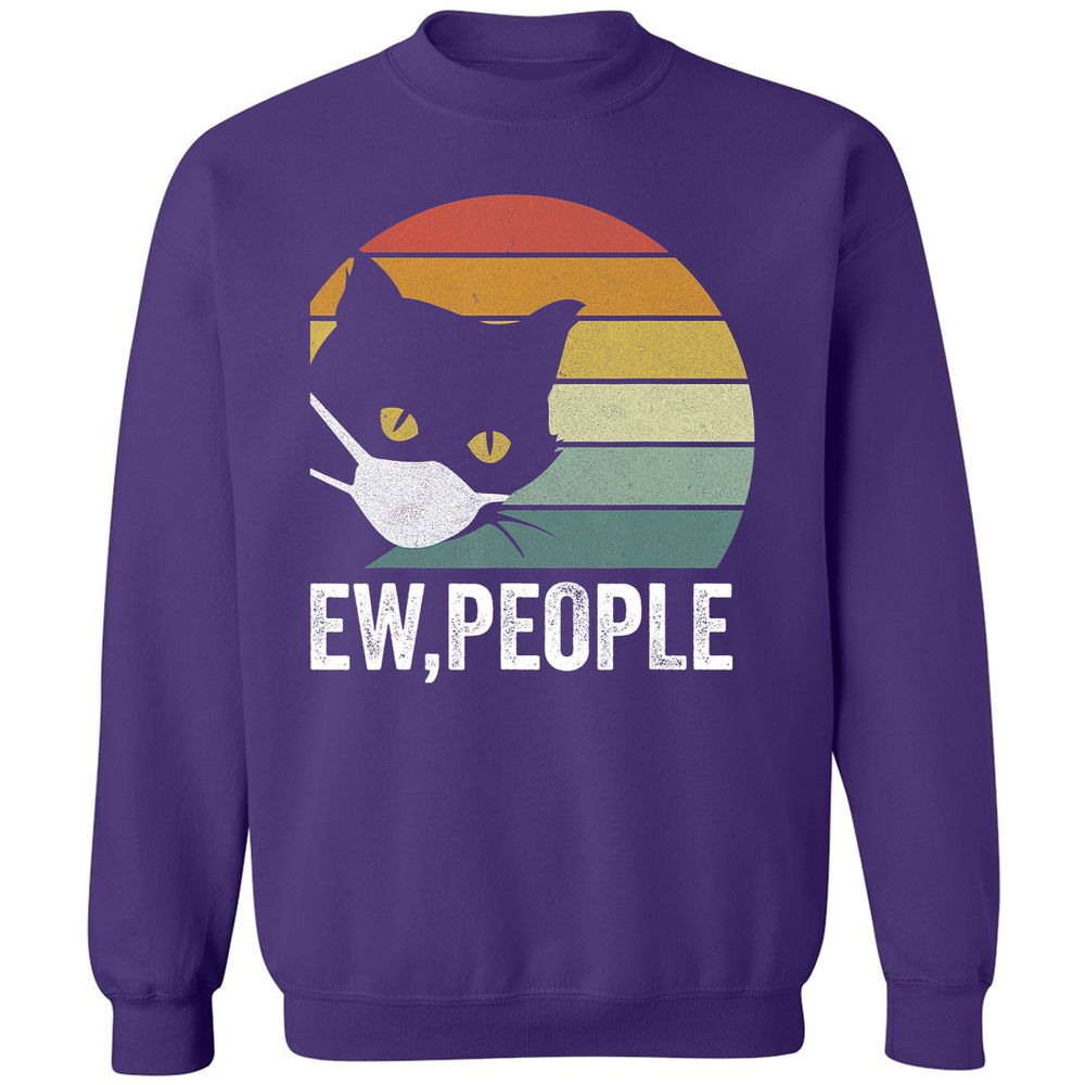 Classic Unisex Sweatshirt - QRWFNPU2 - Purple - 6