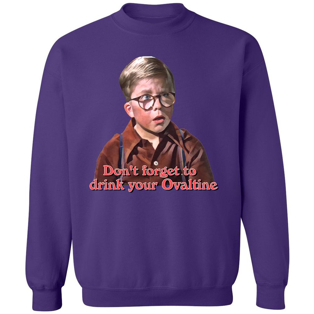 Classic Unisex Sweatshirt - X5DWZTYN - Purple - 6
