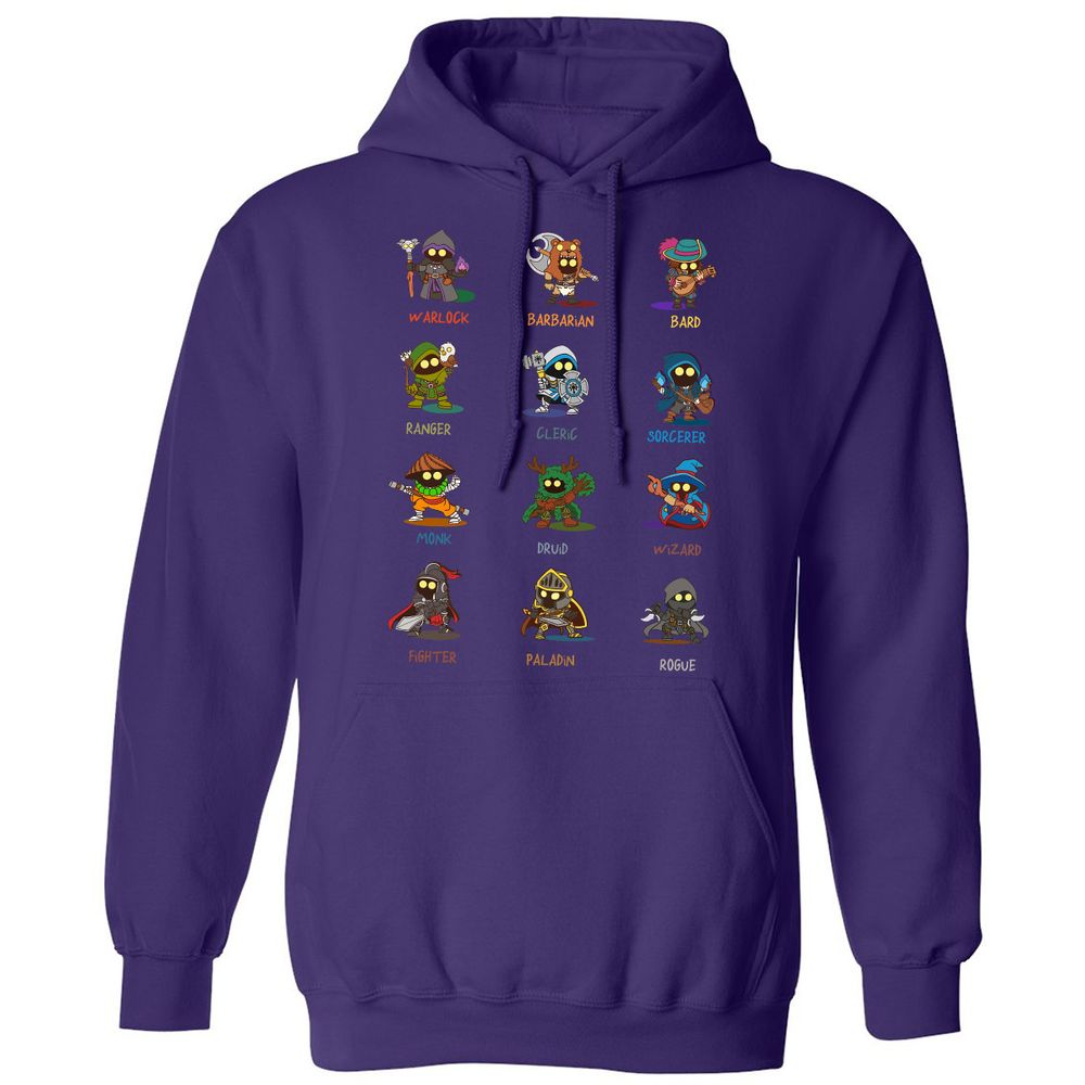 Classic Unisex Hoodie - PN82H3VL - Purple - 6