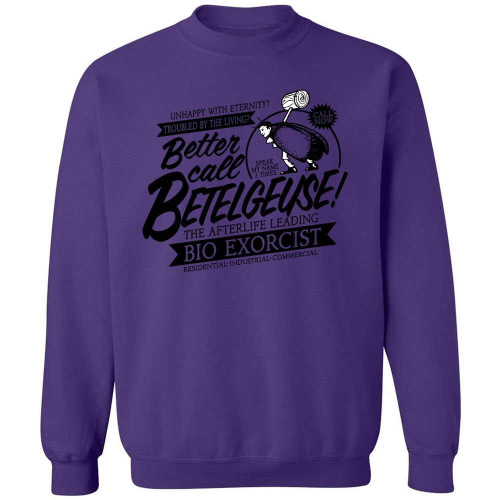 Classic Unisex Sweatshirt - J2N7ZNZQ - Purple - 6