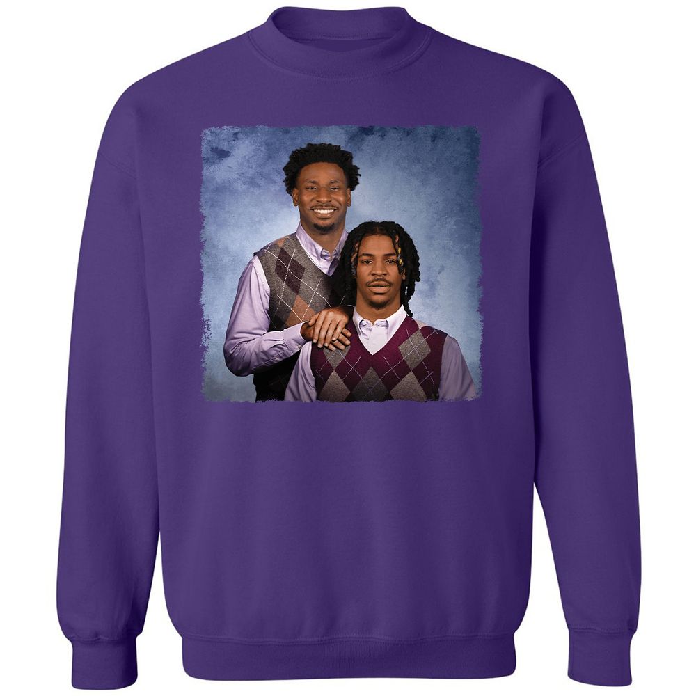 Classic Unisex Sweatshirt - Q99DMQT7 - Purple - 6
