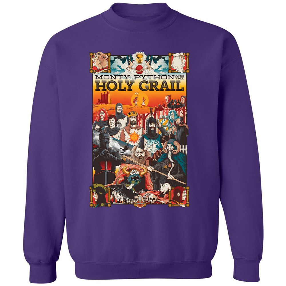 Classic Unisex Sweatshirt - 7SZGJTPW - Purple - 6