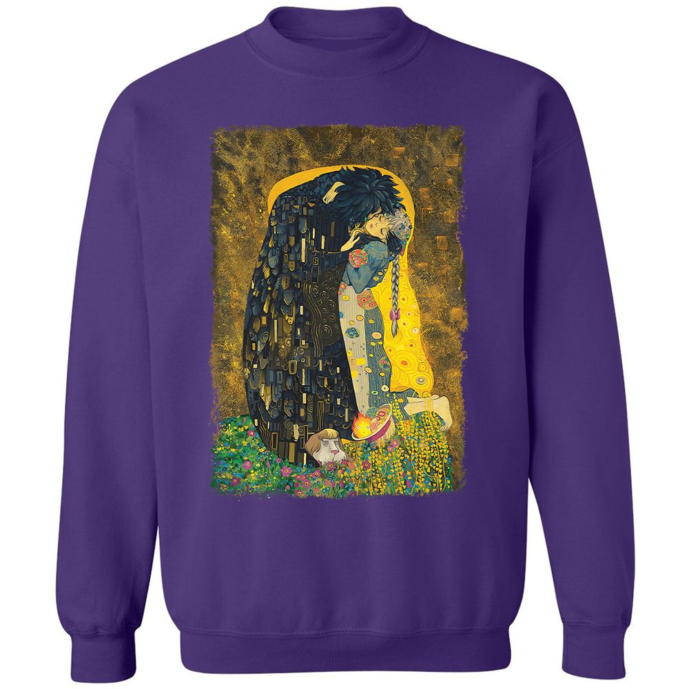 Classic Unisex Sweatshirt - VUV54B4M - Purple - 6
