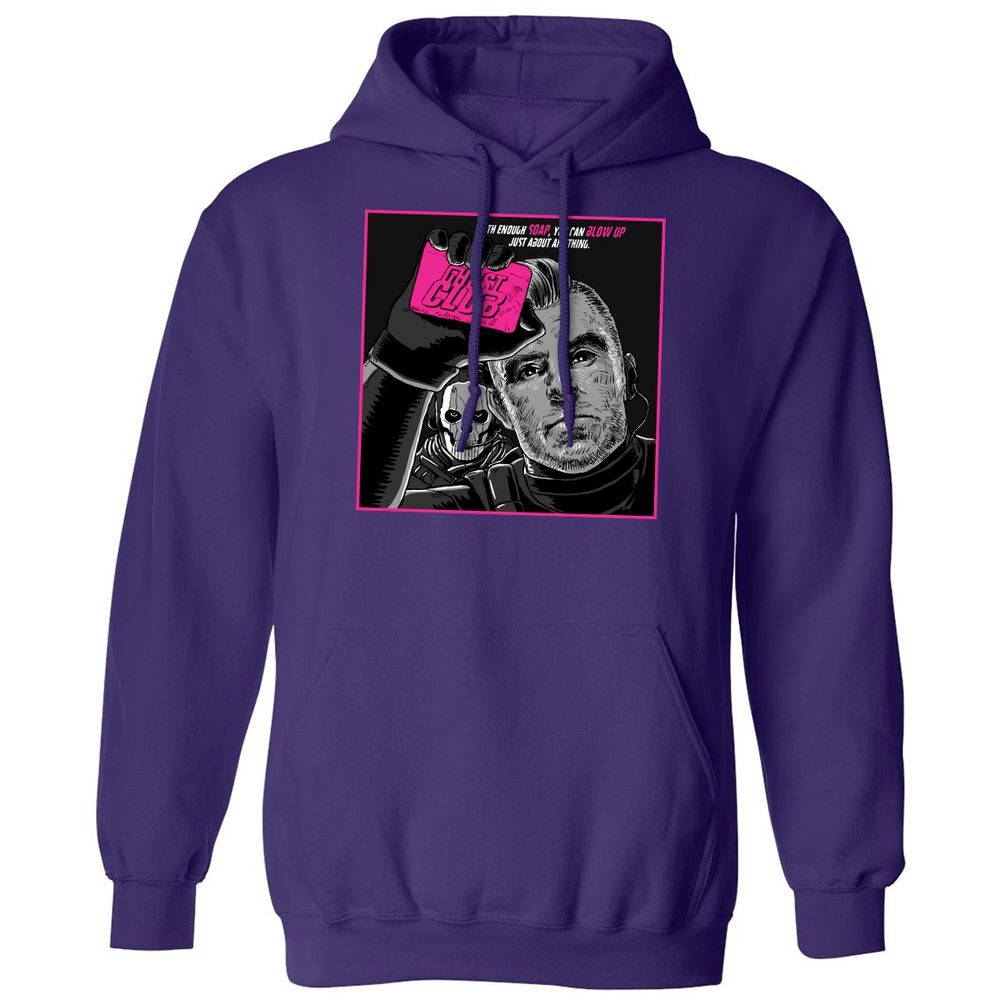 Classic Unisex Hoodie - CENFF53Q - Purple - 6