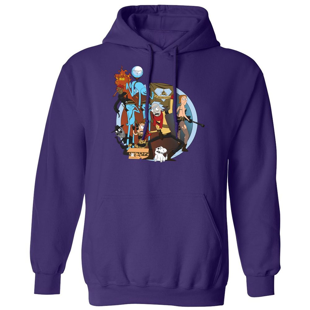 Classic Unisex Hoodie - NR5G8BBT - Purple - 6