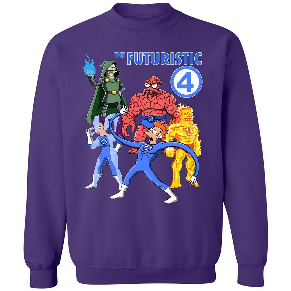 Classic Unisex Sweatshirt - 1XR3WBMX - Purple - 6