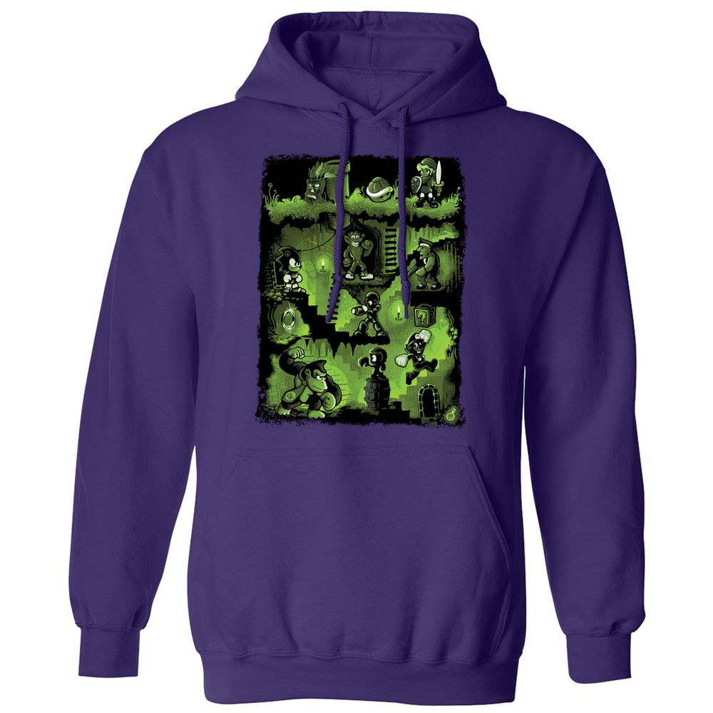 Classic Unisex Hoodie - YZVWK756 - Purple - 6