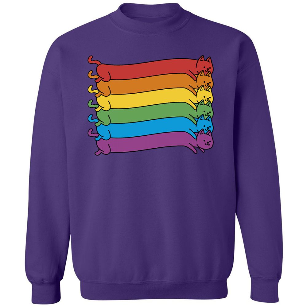 Classic Unisex Sweatshirt - 5HFAX96Q - Purple - 6