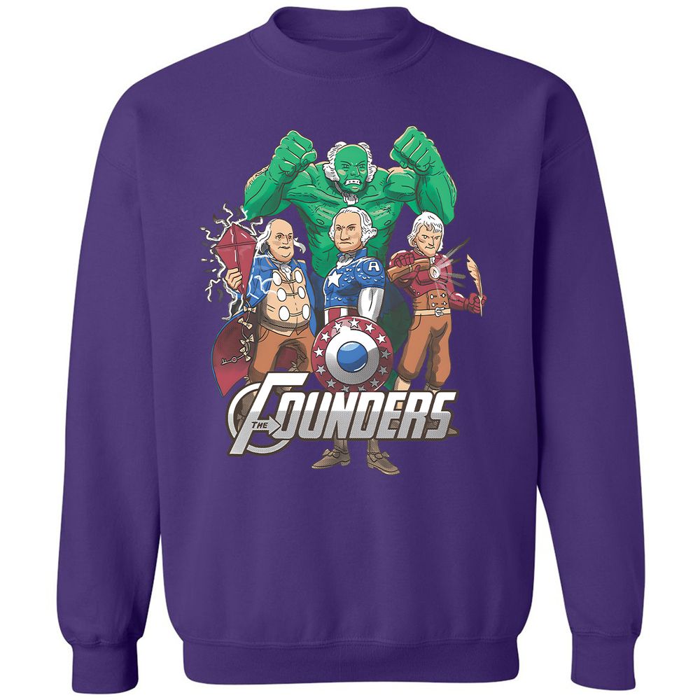 Classic Unisex Sweatshirt - LVU8V71Z - Purple - 6