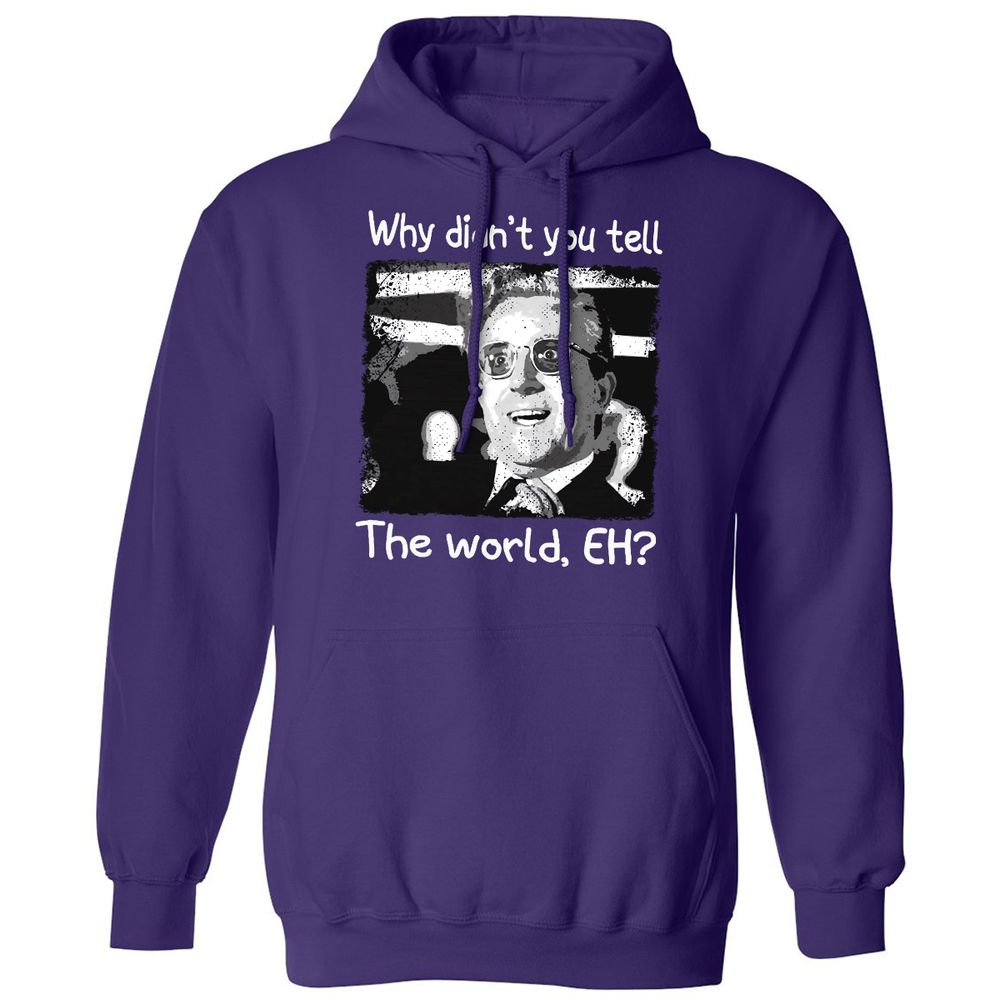 Classic Unisex Hoodie - QRTWQCBZ - Purple - 6
