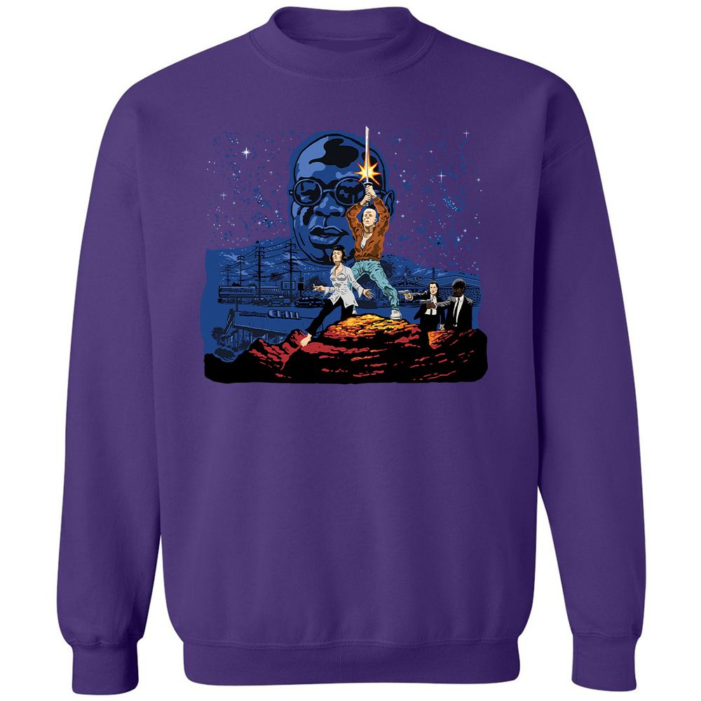 Classic Unisex Sweatshirt - 91UQAJW8 - Purple - 6