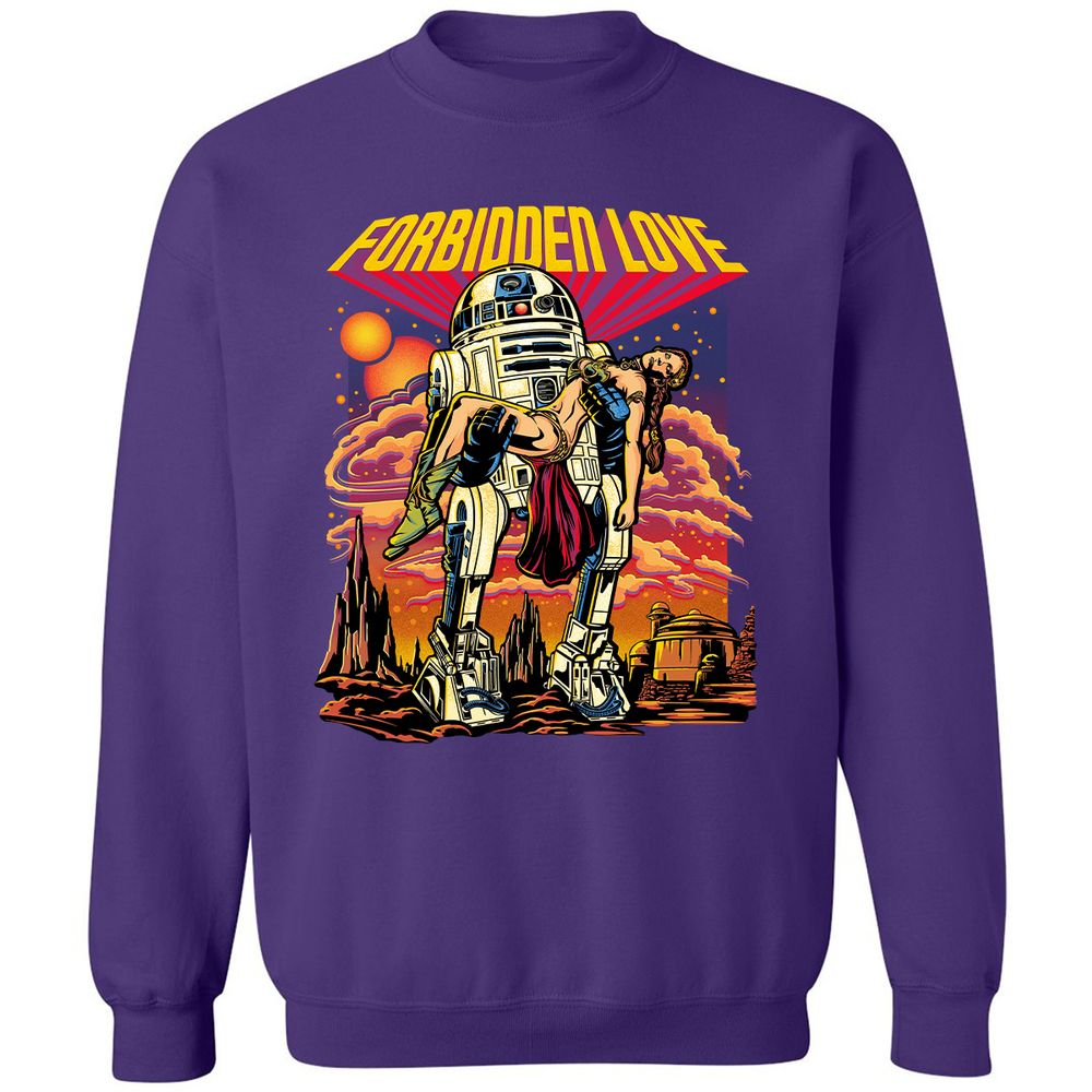 Classic Unisex Sweatshirt - H8X83FYV - Purple - 6