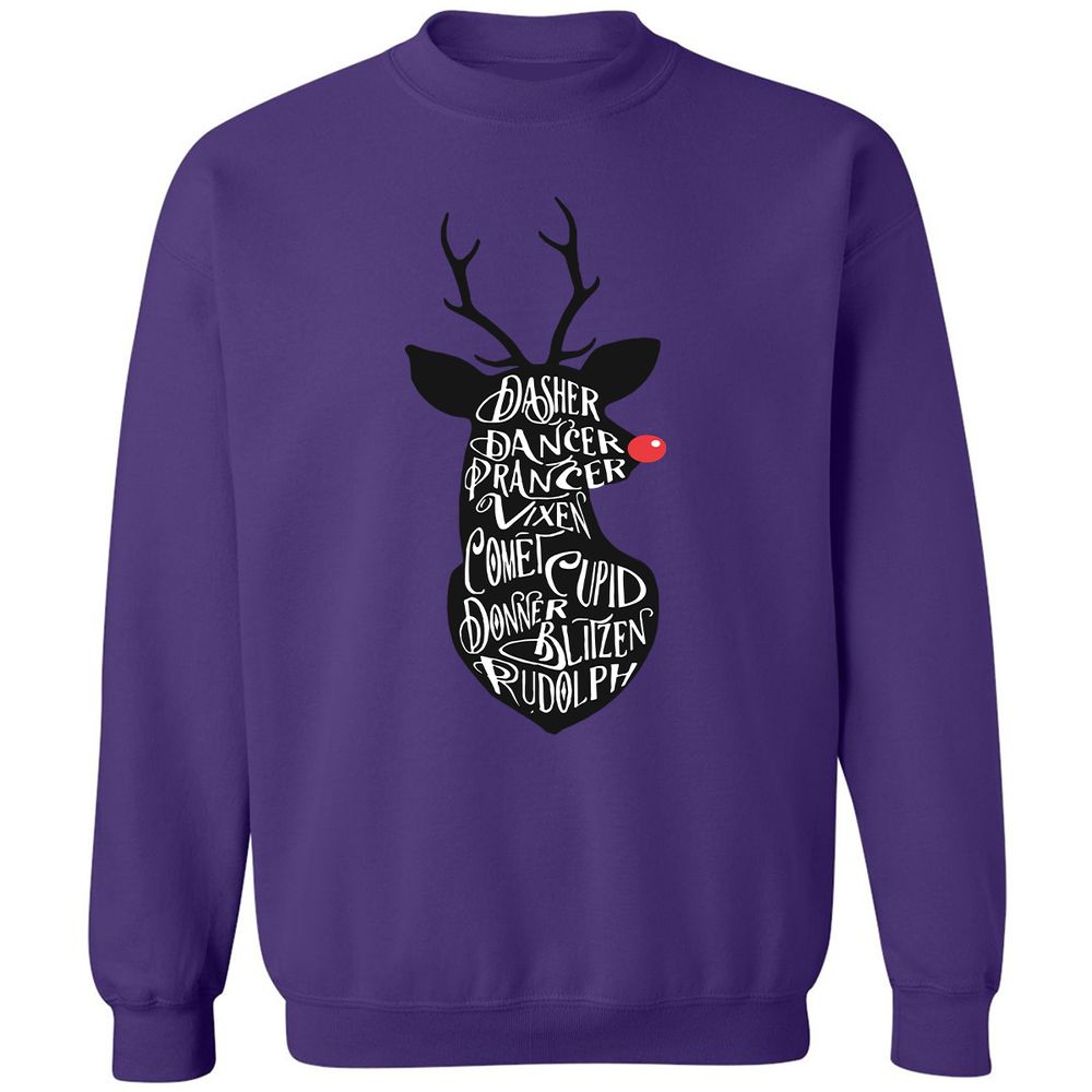 Classic Unisex Sweatshirt - X2XC777F - Purple - 6