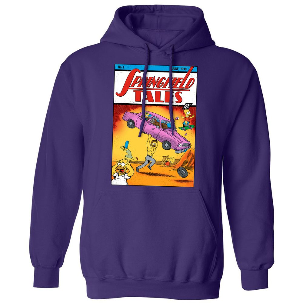 Classic Unisex Hoodie - 864166JE - Purple - 6