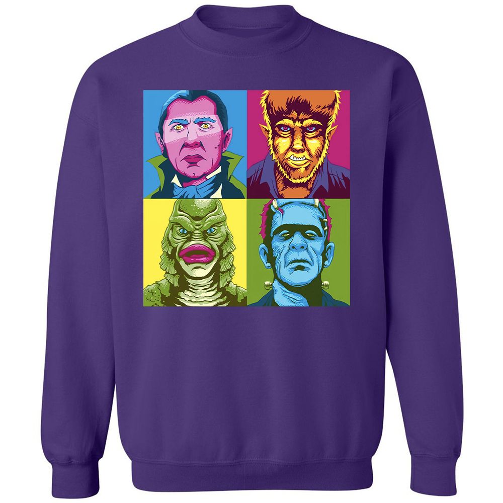 Classic Unisex Sweatshirt - K7KH9NB8 - Purple - 6
