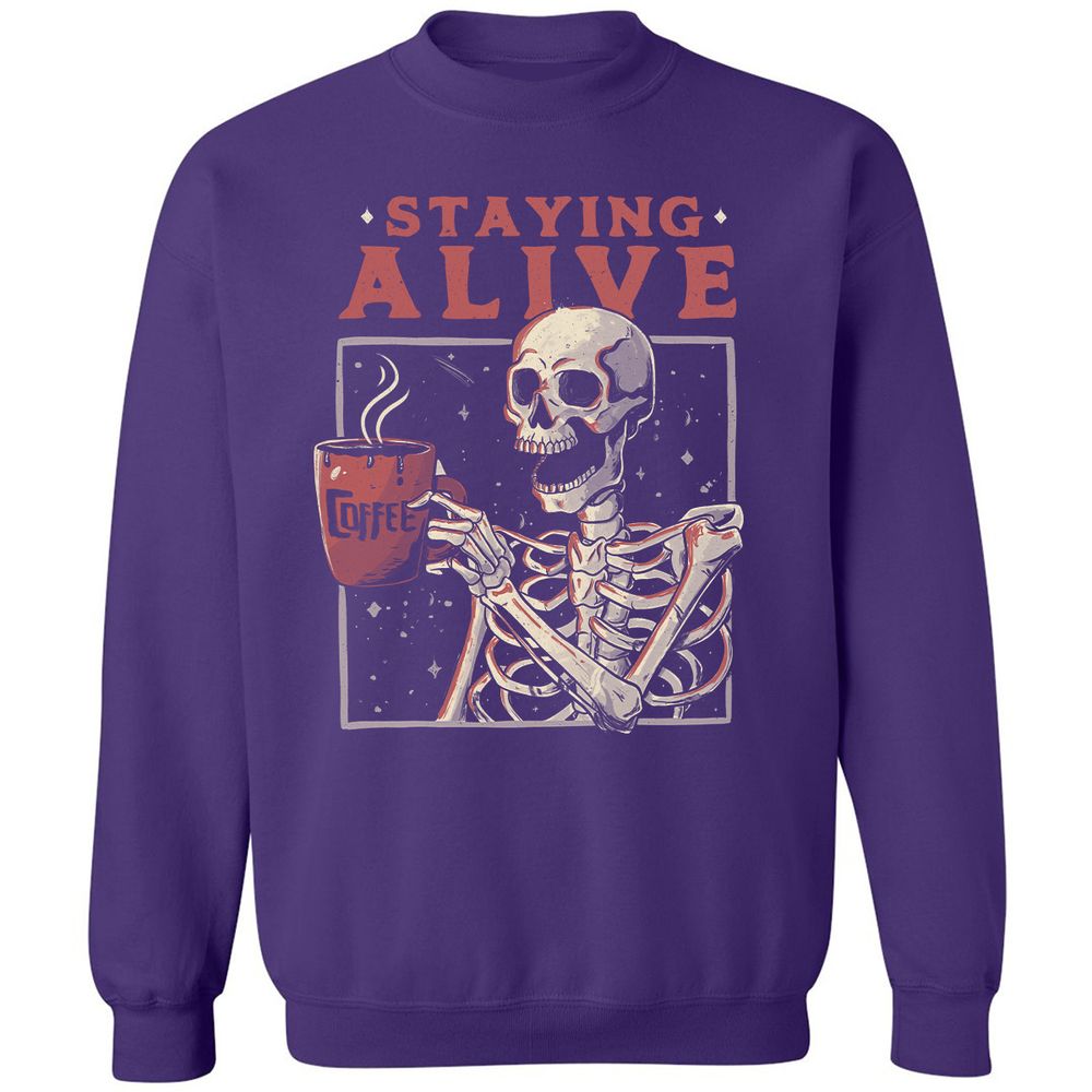 Classic Unisex Sweatshirt - 9QCSUPGN - Purple - 6