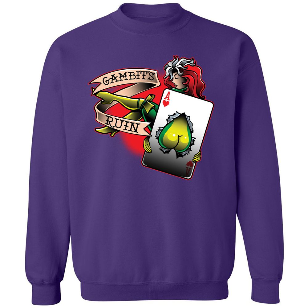 Classic Unisex Sweatshirt - XKM4TRAJ - Purple - 6